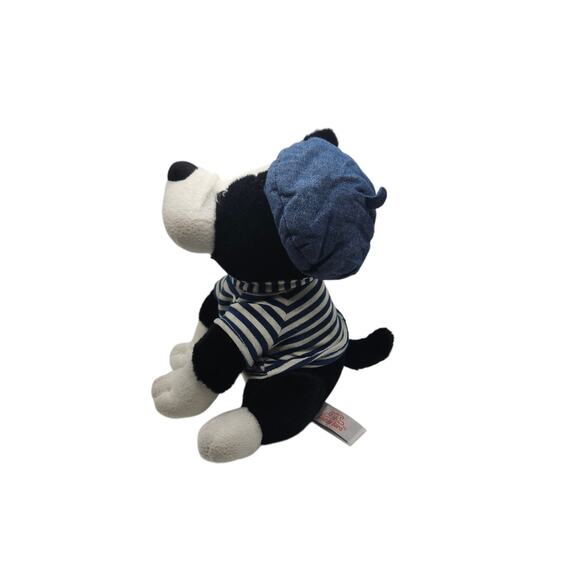 Cuddle Barn Marcel The French Bulldog Plush 10in Puppy Dog Beret Stuffed Toy - Picture 4 of 9